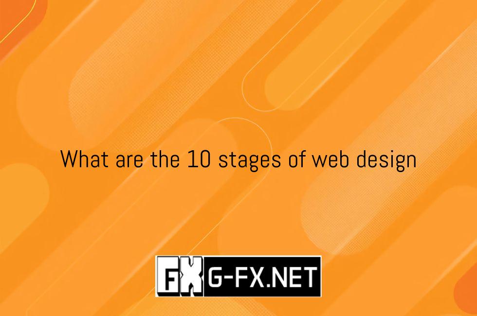 What Are The 10 Stages Of Web Design