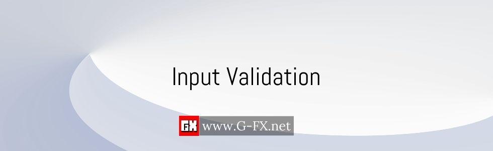 Input_Validation