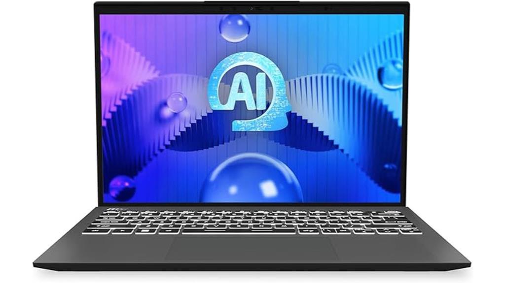 ai powered msi prestige laptop