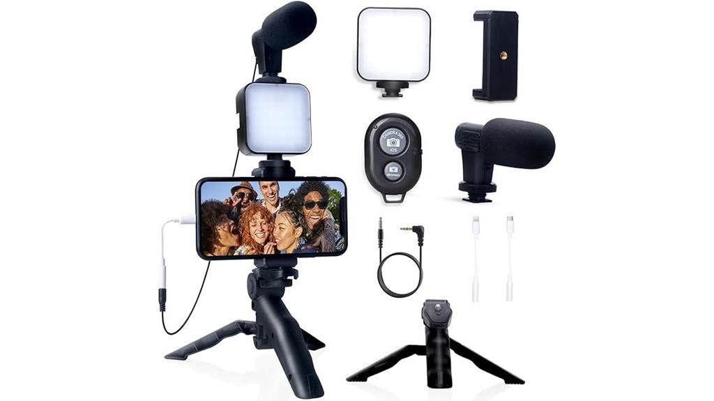 complete vlogging kit for smartphones
