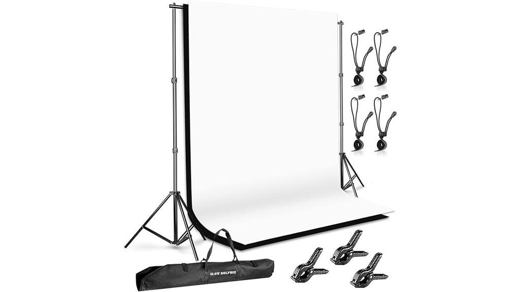 dolphin themed photo backdrop stand