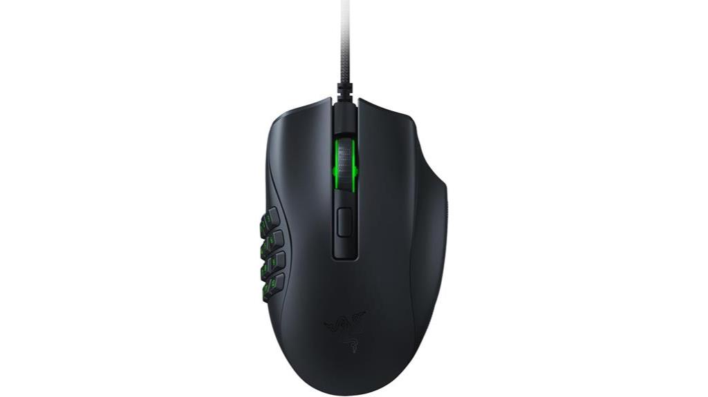 high performance mmo gaming mouse