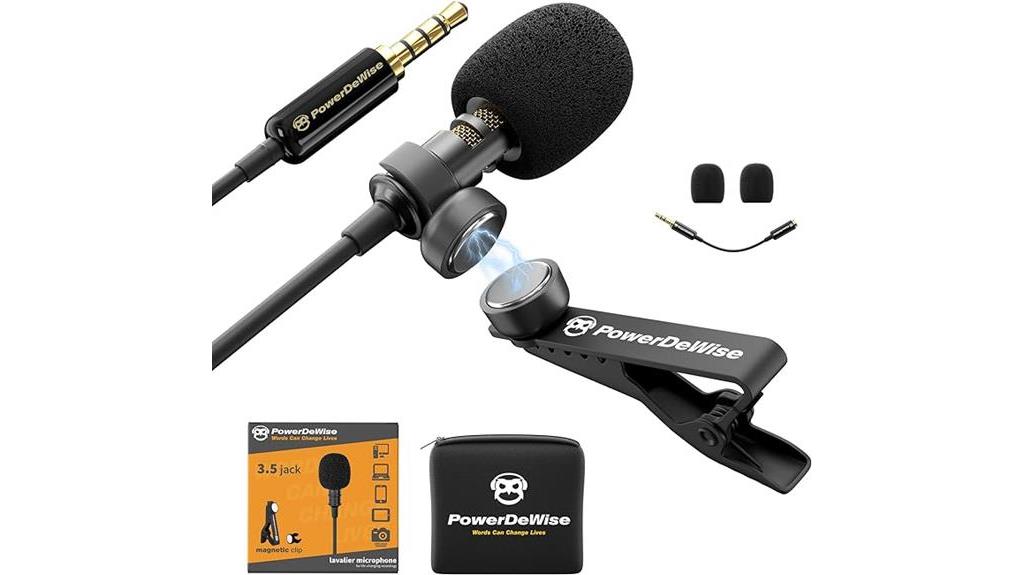 high quality clip on microphone