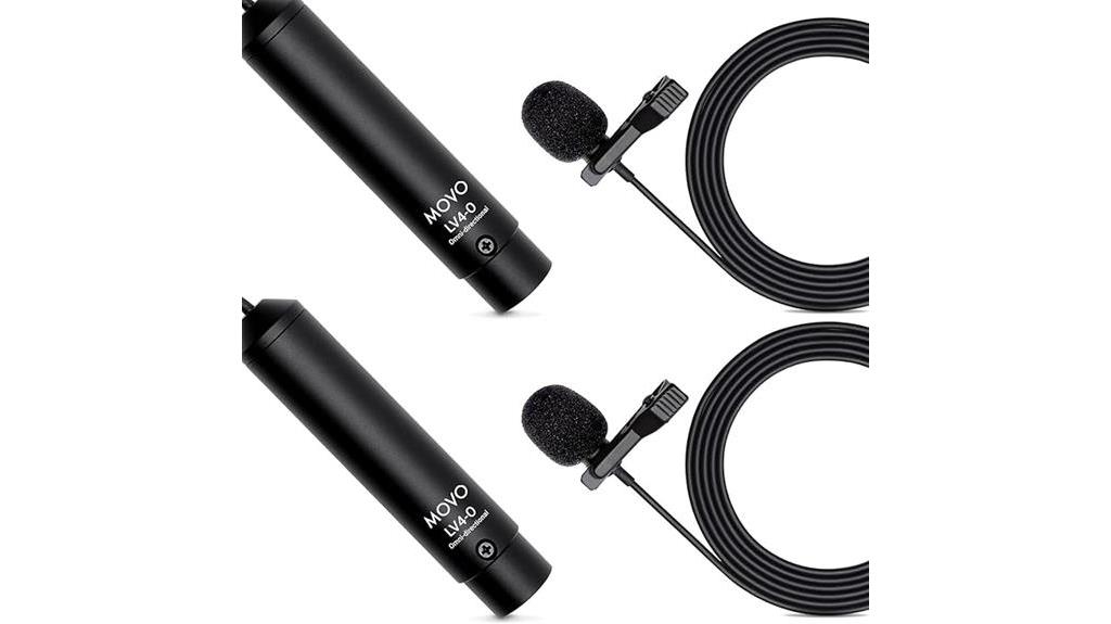 high quality lavalier microphone set