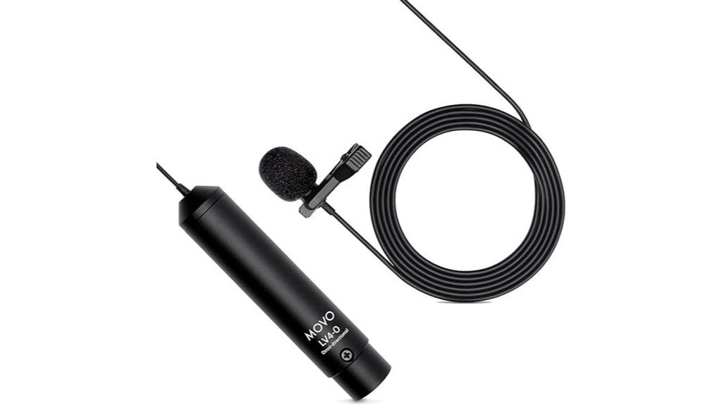 high quality omnidirectional lavalier microphone