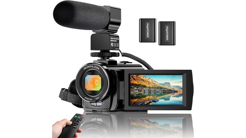 high quality video recording camera