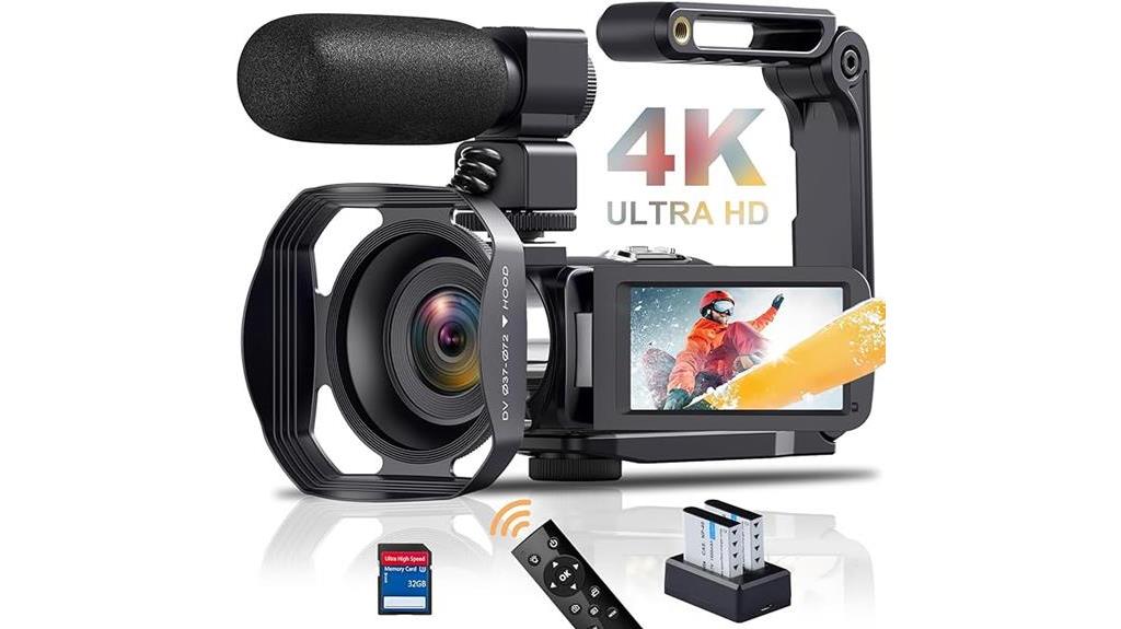 high resolution 4k video camera