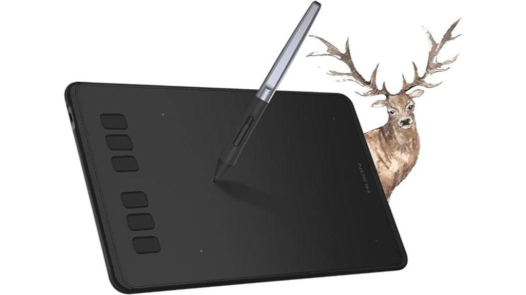 huion h640p drawing tablet