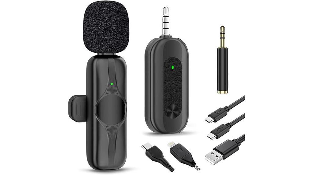 mini clip on wireless microphone