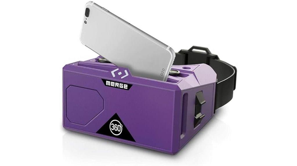 pulsar purple vr headset