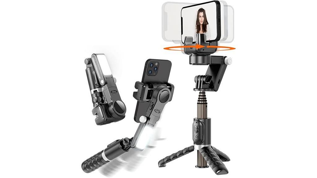 smartphone stabilizer with face tracking