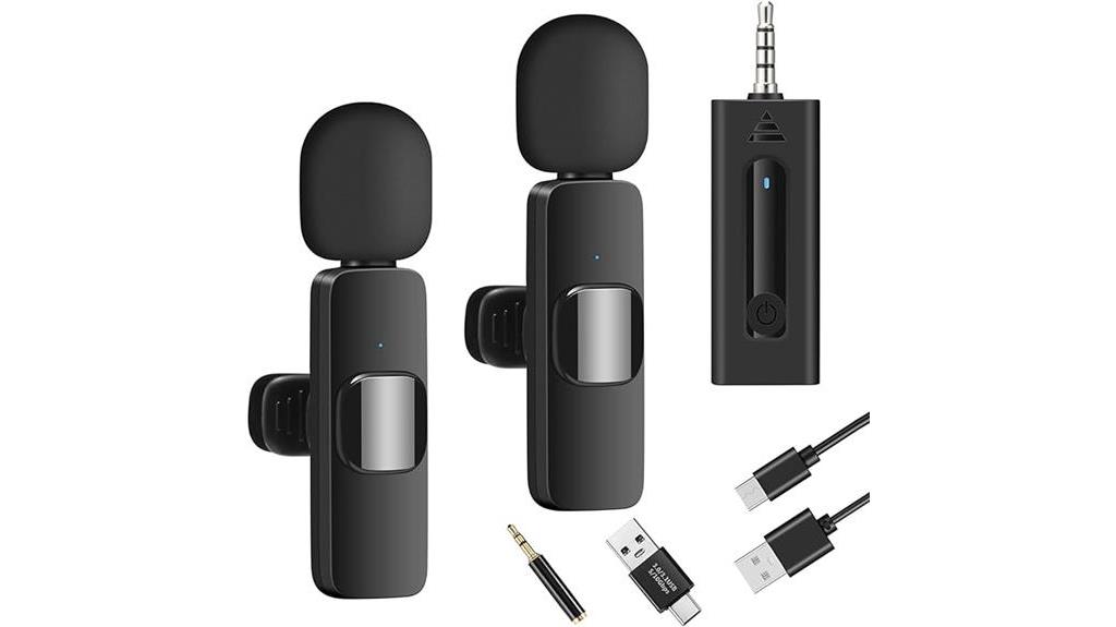 versatile wireless microphone for various devices