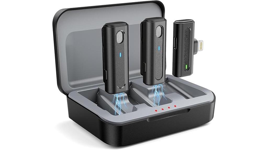 wireless lavalier microphone for iphone