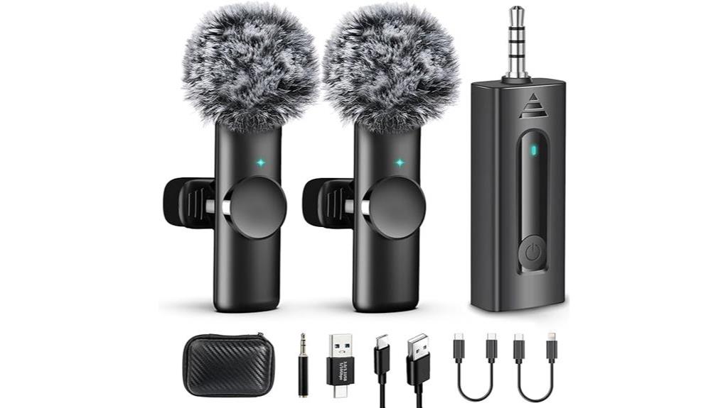 wireless lavalier microphone pack