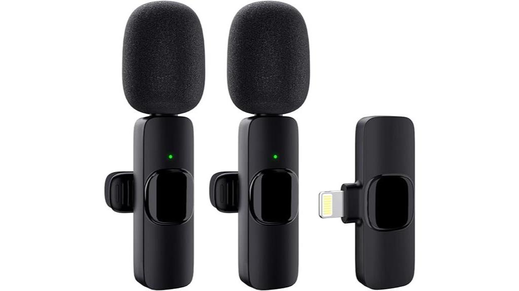 wireless microphones for iphone