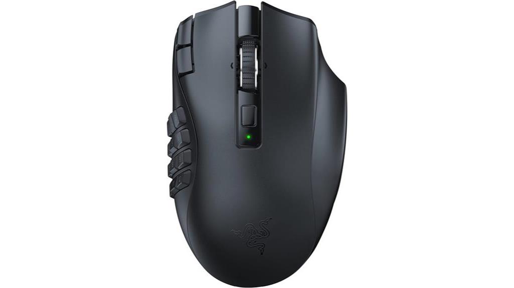 wireless mmo gaming mouse