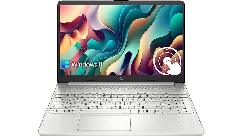 high performance hp touchscreen laptop