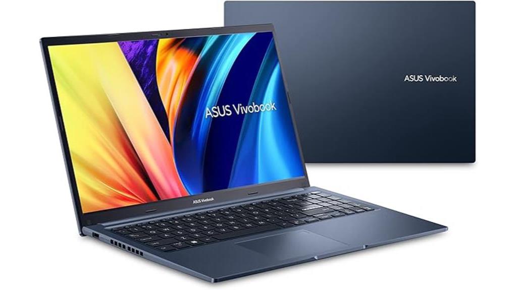 slim asus vivobook laptop